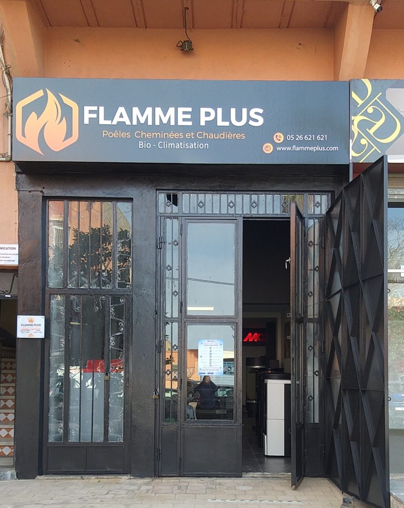 Flamme PLus Show room sociéte