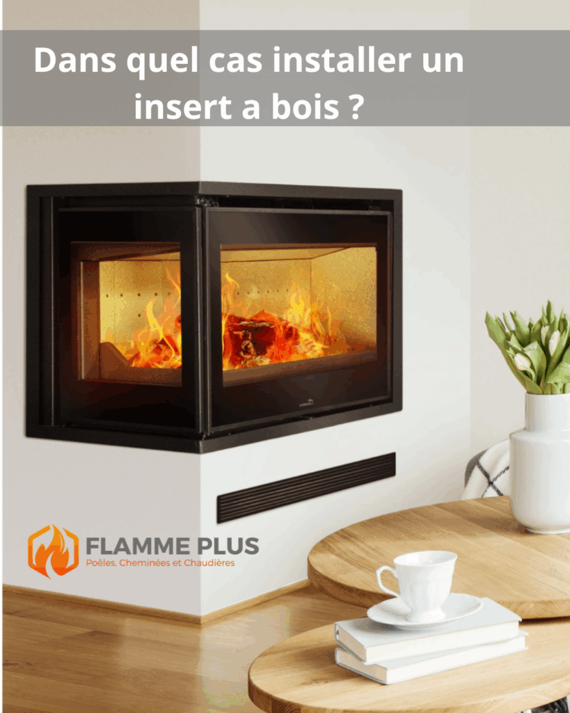 Dans quels cas installer un insert à bois ?