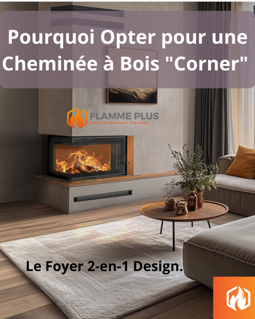 Pourquoi Opter pour une Cheminée à Bois "Corner" ?