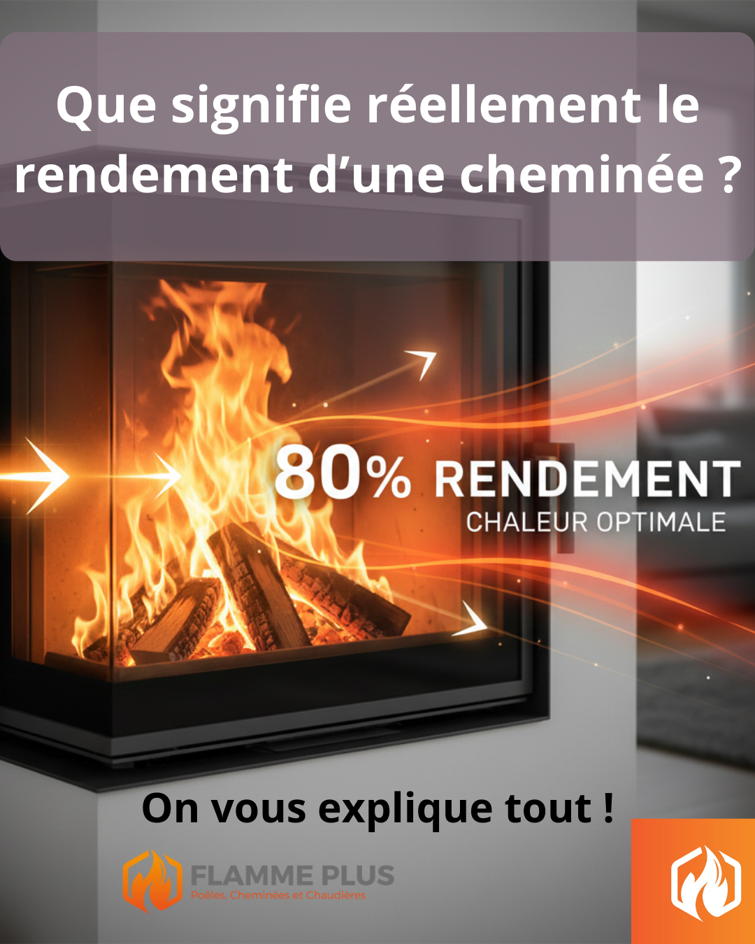 Rendement d'une cheminée au Maroc